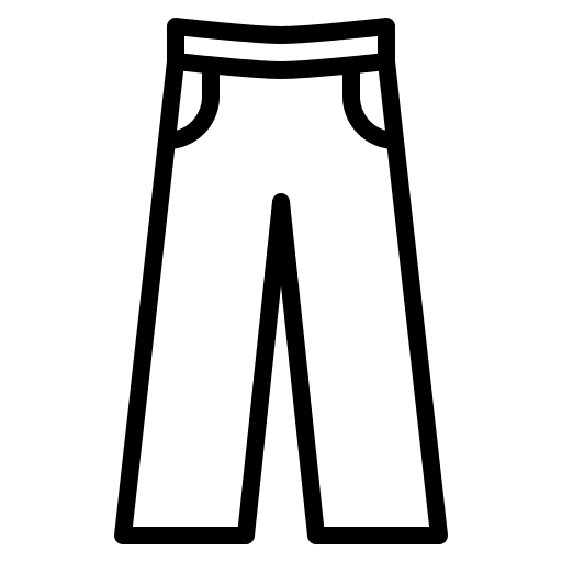 Pants fashion man pants icon