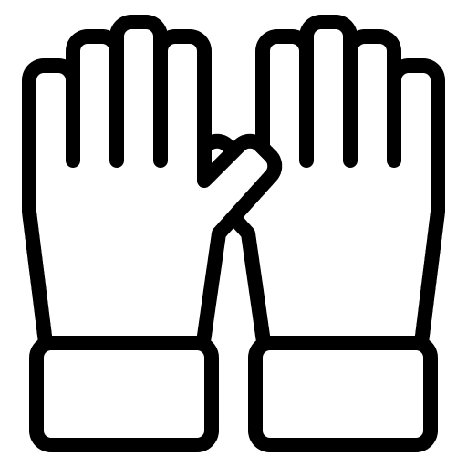 Glove glove leather gloves clothing icon