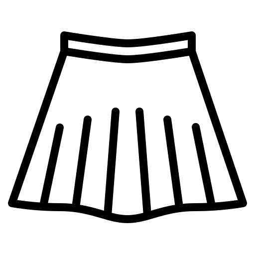 Mini skirt fashion woman feminine icon