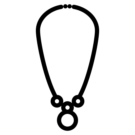 Necklace fashion accessory jewelry icon