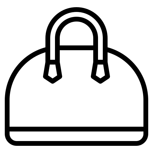 Purse fashion bag shoulder bag bag icon