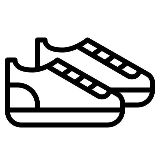 Sneaker footwear sneakers shoe icon