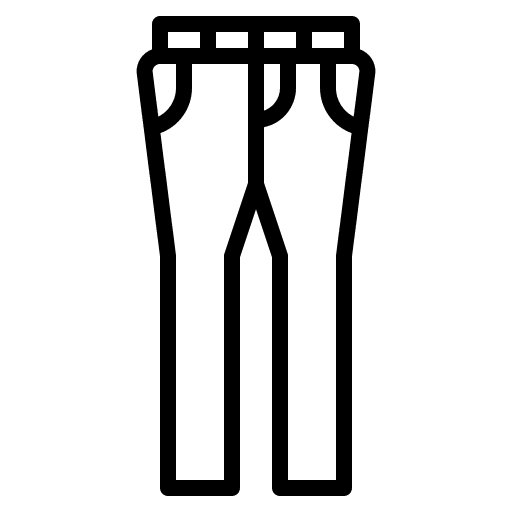 Jeans trousers clothes pants icon