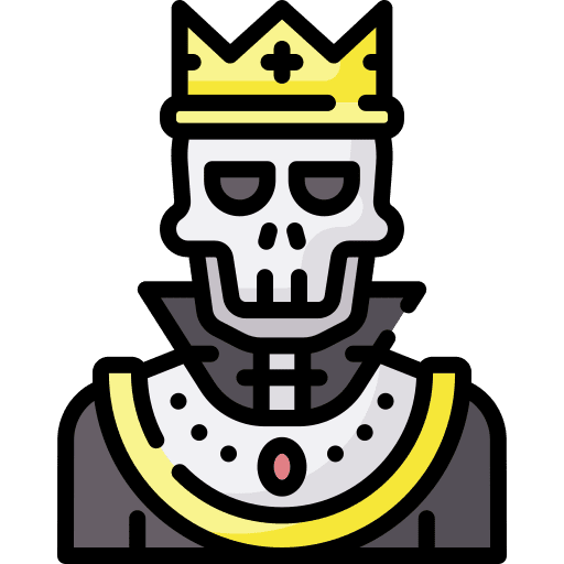 Dead dead fantasy halloween icon