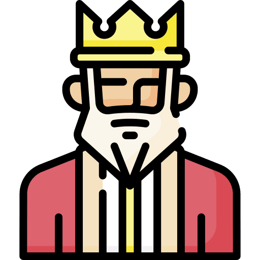 King fantasy monarchy royalty icon
