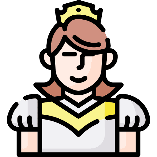 Princess princess woman fairy tale icon