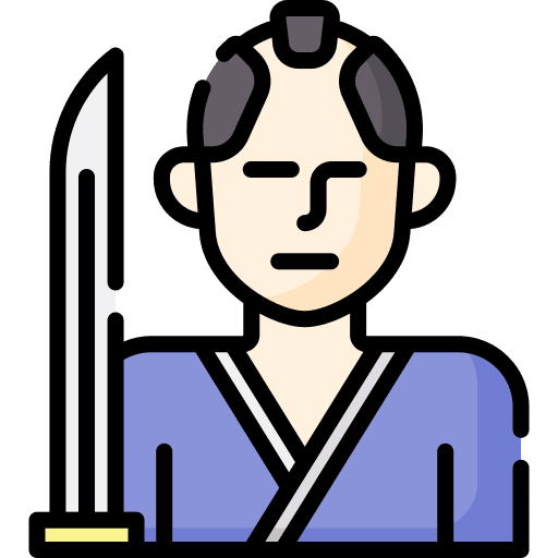 Samurai japanese samurai avatar icon