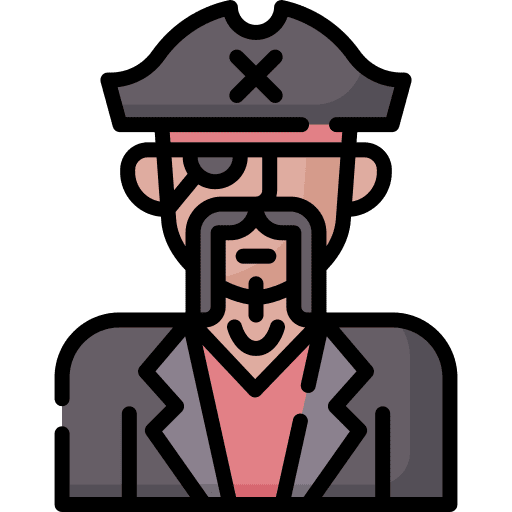 Pirate pirate fantasy halloween icon