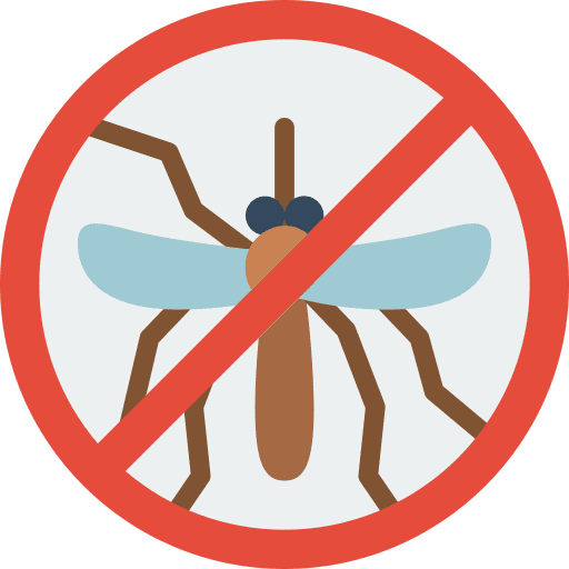 No bugs no bugs prohibition forbidden icon