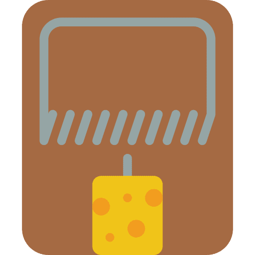 Trap mouse trap animal icon