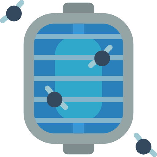 Light bulb electronics security lamp icon
