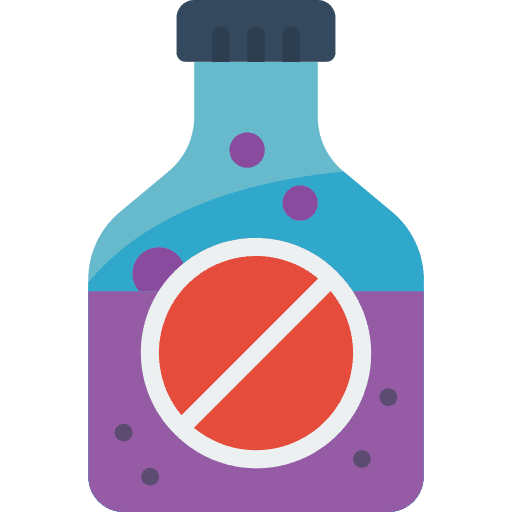Poison bottle miscellaneous container icon