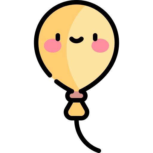 Balloon balloon birthday birthday and party icon