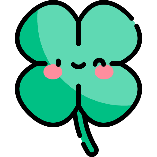 Clover shamrock good luck nature icon