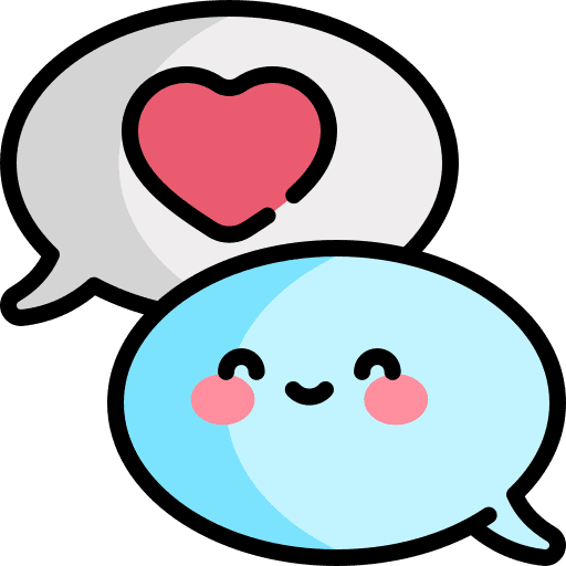 Communication love communication conversation icon