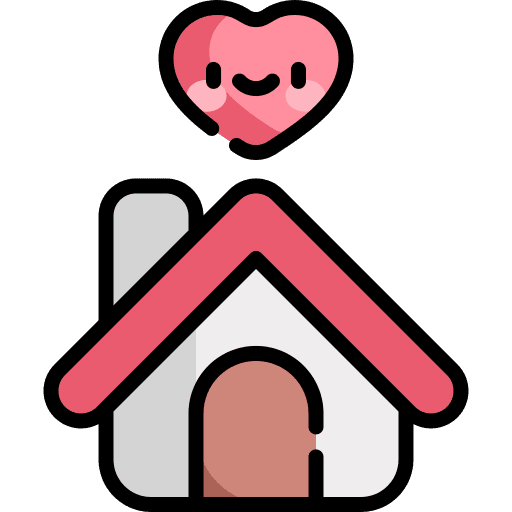 Home home love architecture and city icon