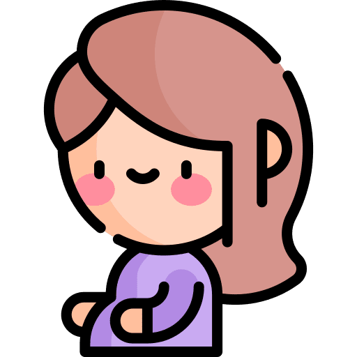 Pregnant motherhood pregnant woman icon
