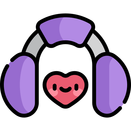 Headphone sound audio electronics icon