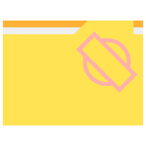 Confidential interface storage file storage icon