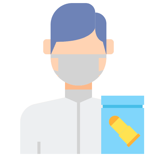 Ballistic shot bullet crime icon