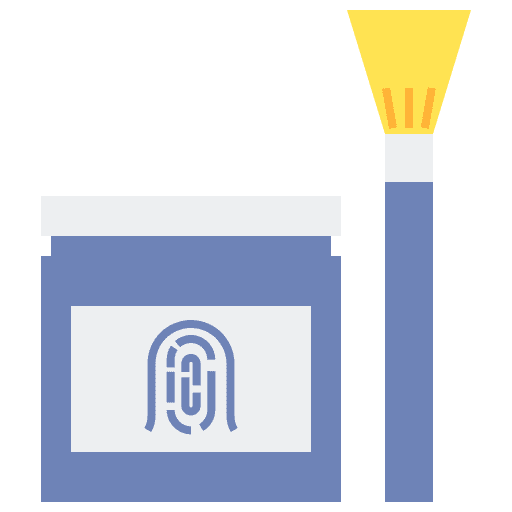 Fingerprint assasin brush fingerprint icon