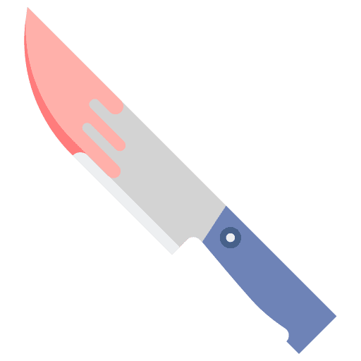 Knife knife cutlery professions and jobs icon