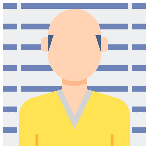Mugshot miscellaneous mugshot justice icon