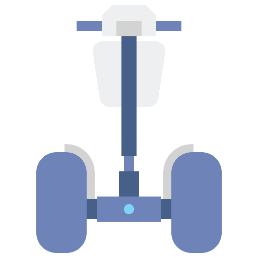 Segway professions and jobs travel urban icon