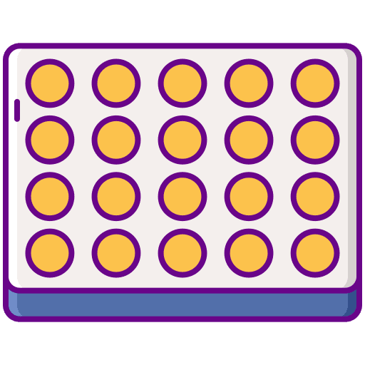 Plate experiment professions and jobs chemistry icon