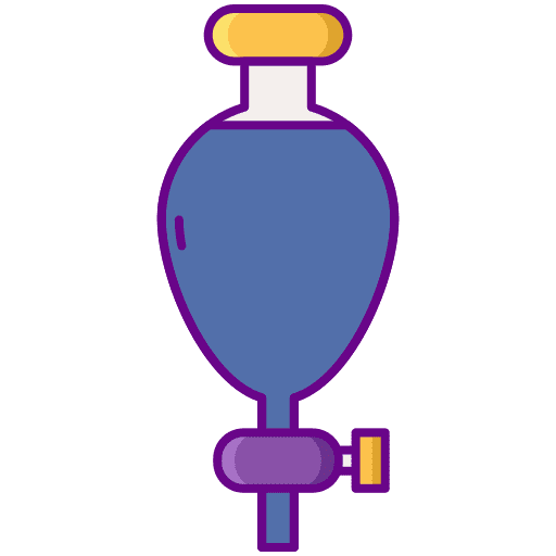 Separating funnel healthcare and medical separating funnel funnel icon