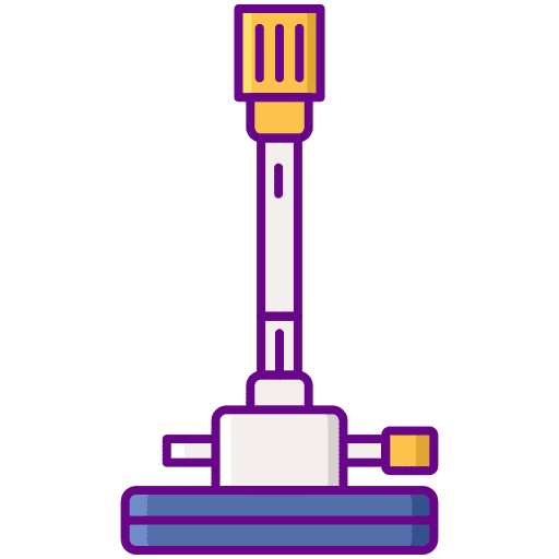 Bunsen burner flask bunsen burner test tube icon
