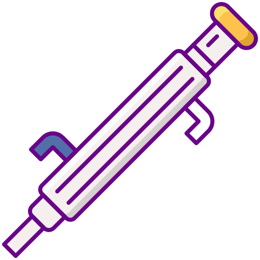 Condenser container healthcare and medical chemistry icon