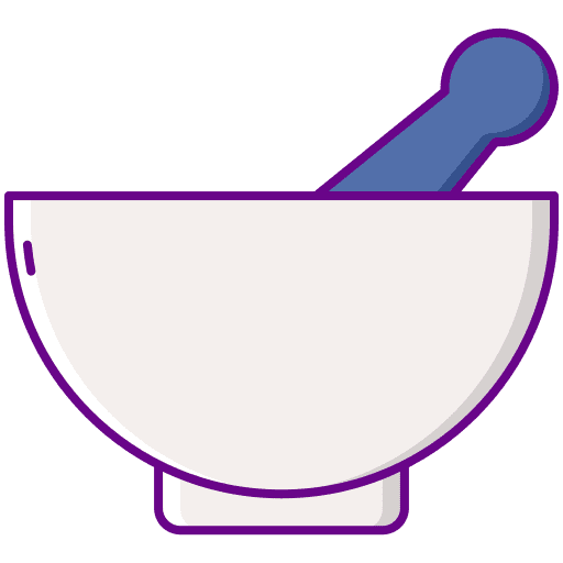 Pestle pestle medicine cooking icon