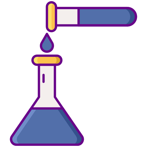 Experiment healthcare and medical professions and jobs laboratory icon