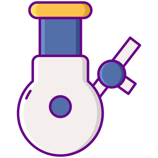 Flask lab tube test tube icon