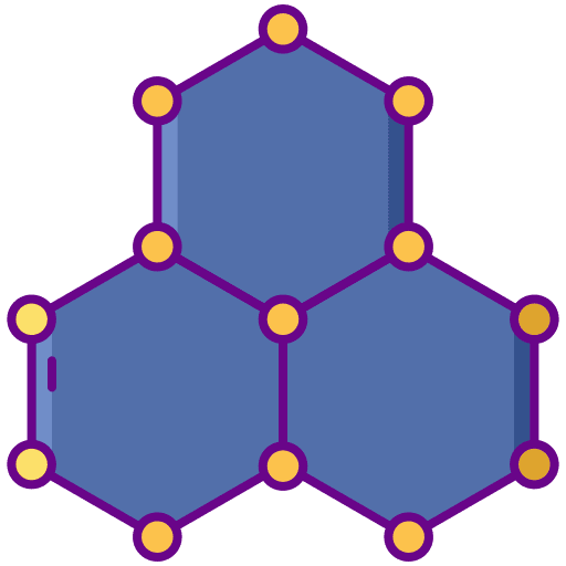 Molecule shapes professions and jobs molecules icon