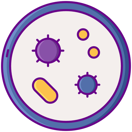 Petri dish petri dish microorganism cell icon