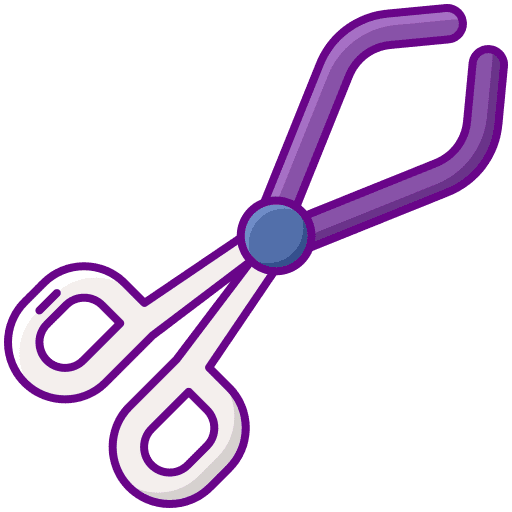 Tongs bbq furniture and household health icon