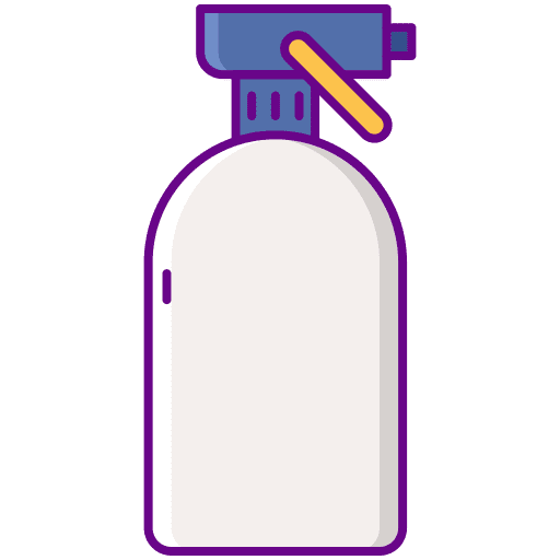Water spray spray bottle water professions and jobs icon