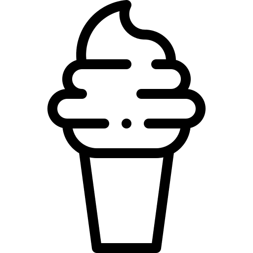 Ice cream sweet ice cream dessert icon