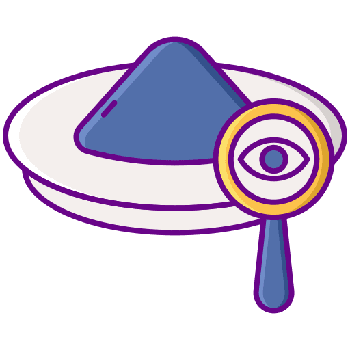 Magnifying glass science lab magnifying glass icon