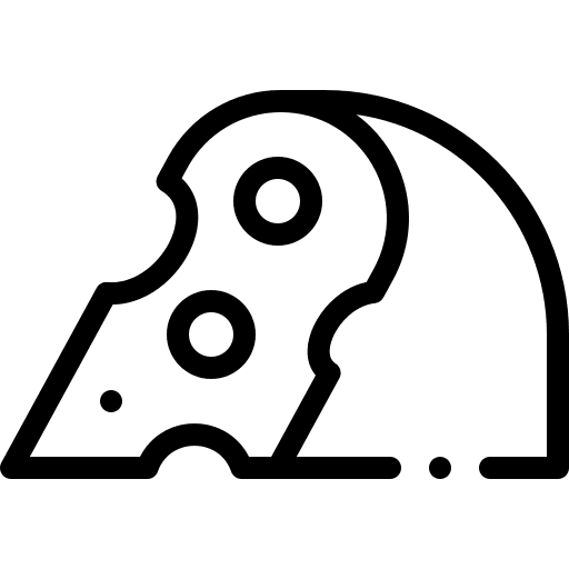 Cheese food fattening healthy food icon