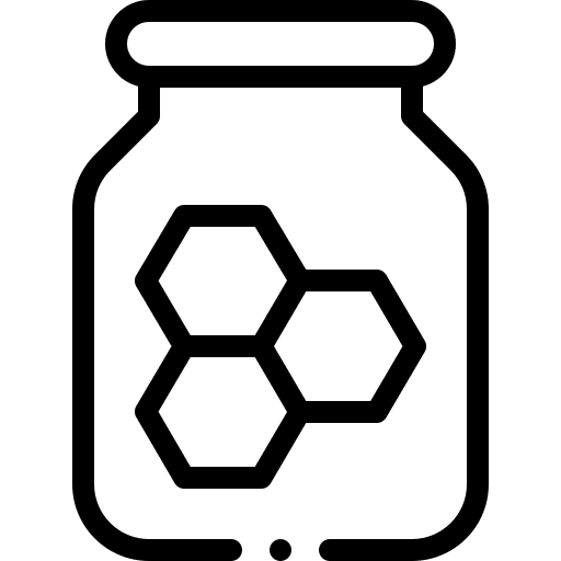 Honey food and restaurant organic sweet icon