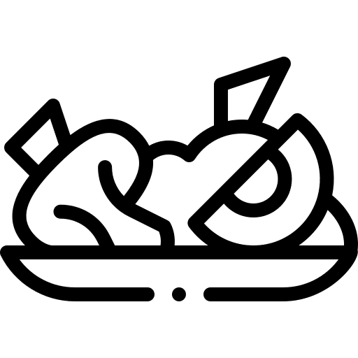 Salad organic vegetable food icon