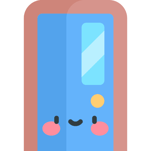 Door door classroom school icon