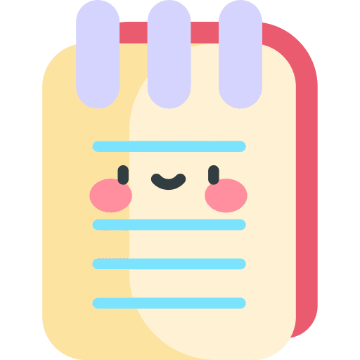 Notepad notebook files and folders note icon