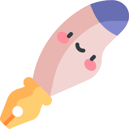 Fountain pen education fountain pen signing icon