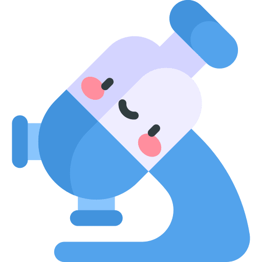 Microscope observation microscope medical laboratory icon