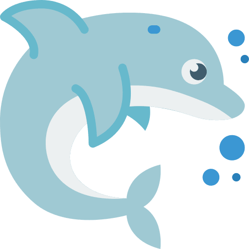 Dolphin dolphin aquarium wild icon