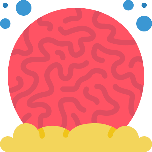 Coral aquarium nature coral icon